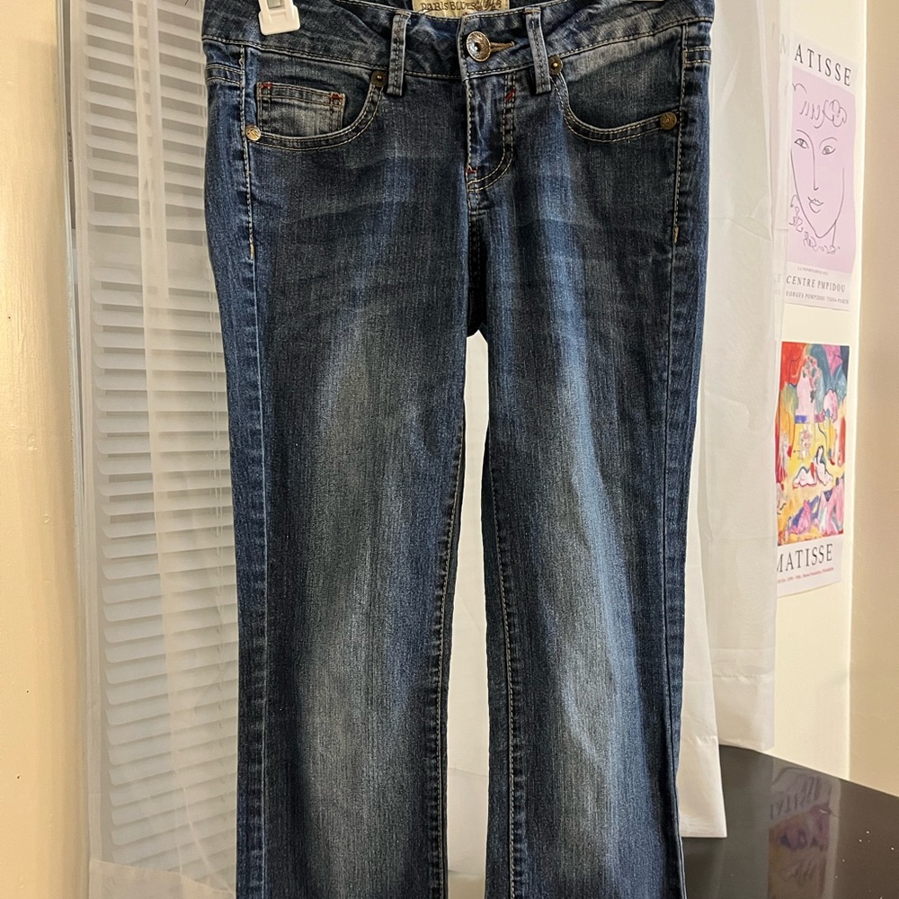 Low Rise Boot Cut Jeans